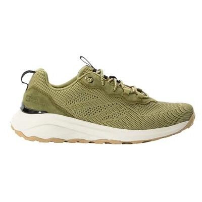 Jack Wolfskin - Dromoventure Knit Low - Caqui Verde - Zapatos Jack Wolfskin - Dromoventure Knit Low - Caqui Verde - Zapatos