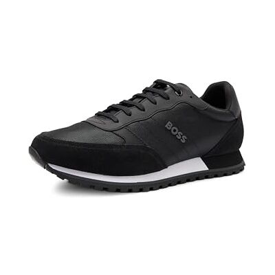 Boss Parkour Runn Sneakers, Zapatillas Hombre, Negro Onyx, 40 EU Boss Parkour Runn Sneakers, Zapatillas Hombre, Negro Onyx, 40 EU