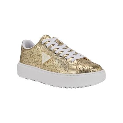 GUESS Denesa, Zapatillas Mujer, Gold 710, 38.5 EU GUESS Denesa, Zapatillas Mujer, Gold 710, 38.5 EU