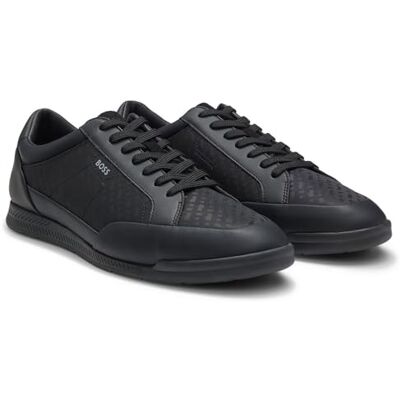 Boss Nitan_Tenn_MN Entrenadores de Tenis para Hombre, Negro, 41 EU Boss Nitan_Tenn_MN Entrenadores de Tenis para Hombre, Negro, 41 EU