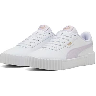PUMA Carina 3.0 Blanco-Lila Frost - Zapatillas PUMA Carina 3.0 Blanco-Lila Frost - Zapatillas