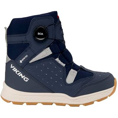 Viking Unisex niños Espo Reflex Warm GTX Boa Equestrian Boot, azul marino, 40 Viking Unisex niños Espo Reflex Warm GTX Boa Equestrian Boot, azul marino, 40