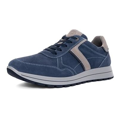 ARA Matteo, Zapatillas Hombre, Denim Pebble Blue, 46 EU Ancho ARA Matteo, Zapatillas Hombre, Denim Pebble Blue, 46 EU Ancho