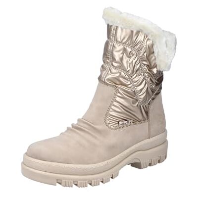 Rieker X9091, Botas Cortas Mujer, Rosa de Jengibre Bianco, 37 EU Rieker X9091, Botas Cortas Mujer, Rosa de Jengibre Bianco, 37 EU