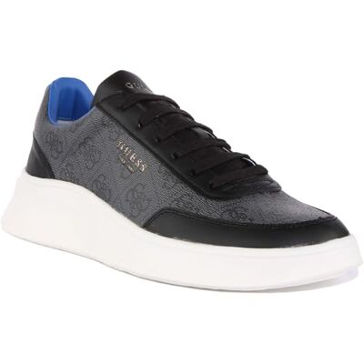 GUESS Dolo, Zapatillas de Gimnasio Hombre, Carbón, 45 EU GUESS Dolo, Zapatillas de Gimnasio Hombre, Carbón, 45 EU