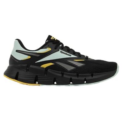 Reebok ZIG DYNAMICA 6, Zapatillas Hombre, Core Black/Glitch Aqua/Golden Haze, 34.5 EU Reebok ZIG DYNAMICA 6, Zapatillas Hombre, Core Black/Glitch Aqua/Golden Haze, 34.5 EU