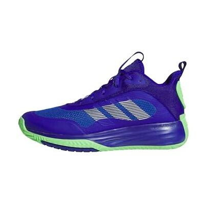 Adidas Hombre Ownthegame 3.0 Shoes, Lucid Blue/Silver Met./Lime Burst, 46 2/3 EU Adidas Hombre Ownthegame 3.0 Shoes, Lucid Blue/Silver Met./Lime Burst, 46 2/3 EU