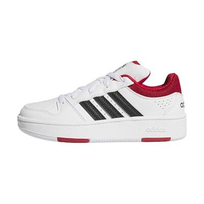Adidas Unisex niños Hoops Classic Shoes, FTWR White/Team Victory Red/Core Black, 33 EU Adidas Unisex niños Hoops Classic Shoes, FTWR White/Team Victory Red/Core Black, 33 EU