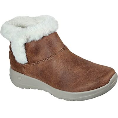 Skechers On-The-Go Joy Endeavor, Botas Mujer, Chestnut Perform Textile, 39 EU Skechers On-The-Go Joy Endeavor, Botas Mujer, Chestnut Perform Textile, 39 EU