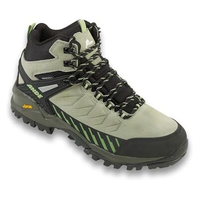 Ande Sniper High WP, Bota DE Trekking Unisex Adulto, Salvia Verde Claro, 36 EU Ande Sniper High WP, Bota DE Trekking Unisex Adulto, Salvia Verde Claro, 36 EU