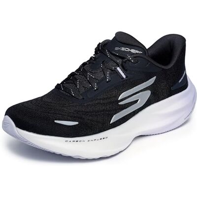 Skechers Zapatillas para Mujer Go Run Ride 12, Negro/Morado, 41 EU Skechers Zapatillas para Mujer Go Run Ride 12, Negro/Morado, 41 EU