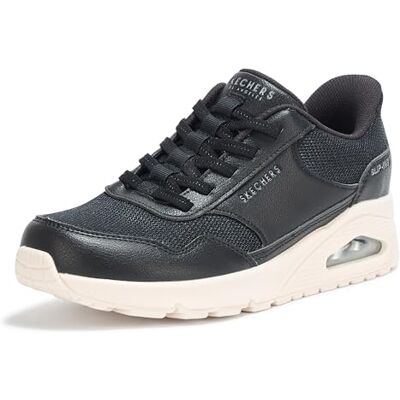 Skechers Uno Banksia Tenis para Mujer, Black, 36 EU Skechers Uno Banksia Tenis para Mujer, Black, 36 EU