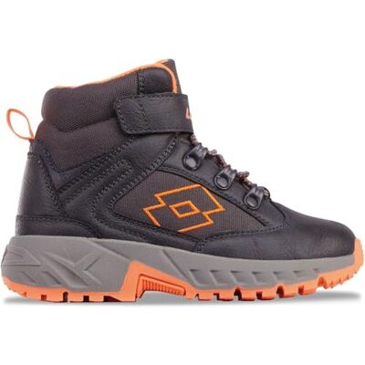 LOTTO WOODLARK MID K Botas unisex para niños, de media longitud, azul marino/FR.naranja, talla 29 EU, Navy Fr Orange, 29 EU LOTTO WOODLARK MID K Botas unisex para niños, de media longitud, azul marino/FR.naranja, talla 29 EU, Navy Fr Orange, 29 EU