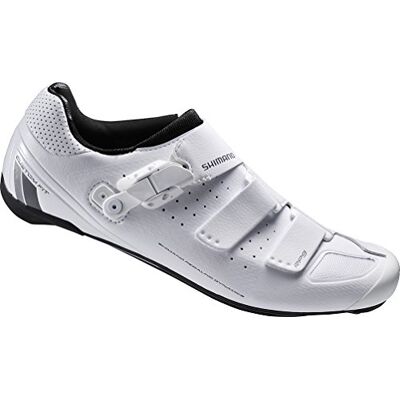 SHIMANO SH-RP9W Zapatillas de Ciclismo para Adultos, Talla 47 SPD-SL Velcro/carraca CF, Multicolor SHIMANO SH-RP9W Zapatillas de Ciclismo para Adultos, Talla 47 SPD-SL Velcro/carraca CF, Multicolor