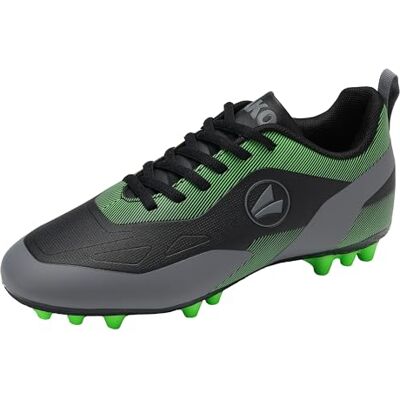 JAKO J-SFG Twist, Zapatillas de fútbol, Jet Black Neon Green, 31 EU JAKO J-SFG Twist, Zapatillas de fútbol, Jet Black Neon Green, 31 EU