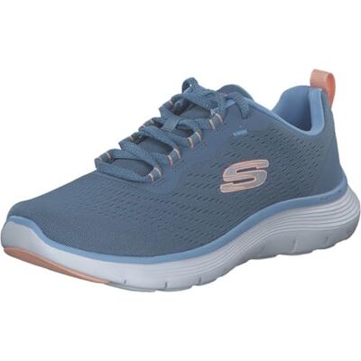 Zapatillas Skechers FLEX APPEAL 5.0 Mujer - Azul - Casual - Tacón Bajo - Suela de Goma - Talla 5.5 Zapatillas Skechers FLEX APPEAL 5.0 Mujer - Azul - Casual - Tacón Bajo - Suela de Goma - Talla 5.5