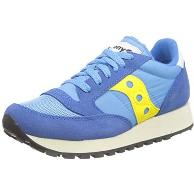 Saucony Jazz Original Vintage, Scarpe da ginnastica Uomo, Blue Yellow, 37 EU Saucony Jazz Original Vintage, Scarpe da ginnastica Uomo, Blue Yellow, 37 EU