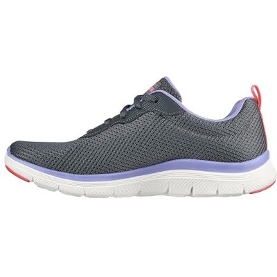 Zapatillas Skechers Flex Appeal 4.0 Brilliant View - Tallas grandes Gris Zapatillas Skechers Flex Appeal 4.0 Brilliant View - Tallas grandes Gris