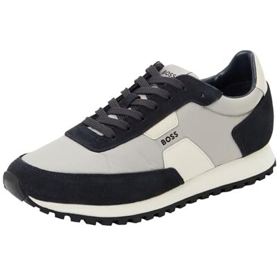 Boss Hombre Parkour-l Runn Nybsd Trainers, Azul Abierto., 45 EU Boss Hombre Parkour-l Runn Nybsd Trainers, Azul Abierto., 45 EU
