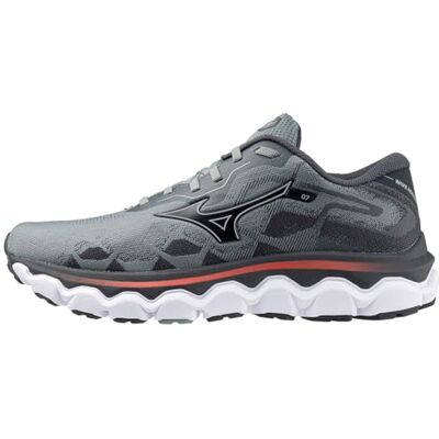 Mizuno Wave Horizon 7 Tenis de Correr para Hombre, Plomo/níquel, 42 EU Mizuno Wave Horizon 7 Tenis de Correr para Hombre, Plomo/níquel, 42 EU