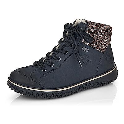 Rieker Mujer Zapatillas Z4243, señora Zapatillas Bajas,Repelente,TEX,Zapato con cordón,Zapato Deportivo,cordón,Azul (Blau Kombi / 14),39 EU / 6 UK Rieker Mujer Zapatillas Z4243, señora Zapatillas Bajas,Repelente,TEX,Zapato con cordón,Zapato Deportivo,cordón,Azul (Blau Kombi / 14),39 EU / 6 UK