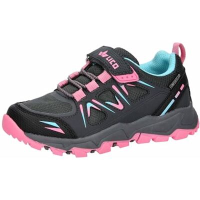 Lico Zapatillas Unisex para niños Allen Vs Cross Running, Antracita Rosa Turqu, 41 EU Lico Zapatillas Unisex para niños Allen Vs Cross Running, Antracita Rosa Turqu, 41 EU
