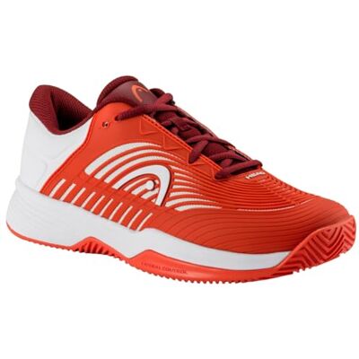 HEAD Zapatillas de Tenis Unisex para niños Revolt Pro 4.5 Clay Junior, Naranja Blanco, 35 EU HEAD Zapatillas de Tenis Unisex para niños Revolt Pro 4.5 Clay Junior, Naranja Blanco, 35 EU