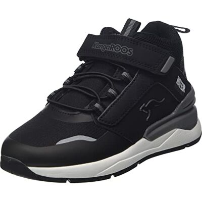 KangaROOS Caja de KD Ev, Zapatillas, Jet Black Steel Grey, 31 EU KangaROOS Caja de KD Ev, Zapatillas, Jet Black Steel Grey, 31 EU