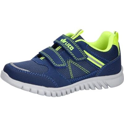 Lico Zapatillas Unisex para niños Randy V, Limón Marino., 24 EU Lico Zapatillas Unisex para niños Randy V, Limón Marino., 24 EU