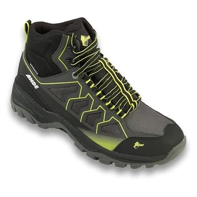 Ande Cobra Mid WP, Bota DE Trekking Unisex Adulto, Antracita Lima, 42 EU Ande Cobra Mid WP, Bota DE Trekking Unisex Adulto, Antracita Lima, 42 EU