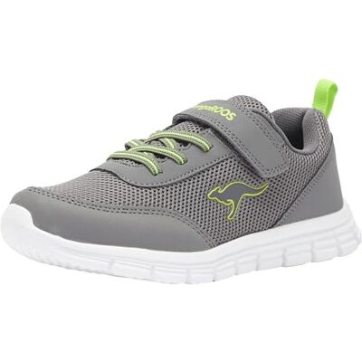 KangaROOS K-FK Jack Ev, Zapatillas, Gris y Lima, 29 EU KangaROOS K-FK Jack Ev, Zapatillas, Gris y Lima, 29 EU