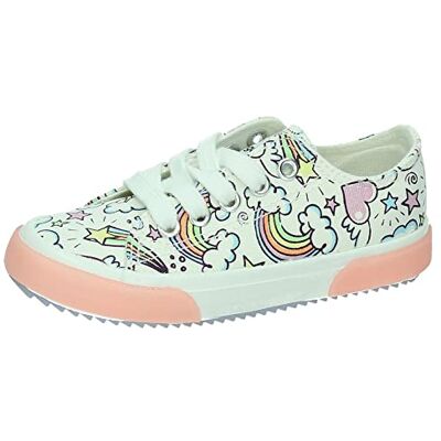 Conguitos Zapatillas estadium para niñas., Blanco, 33 EU Conguitos Zapatillas estadium para niñas., Blanco, 33 EU