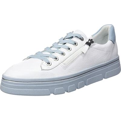 ARA Canberra, Zapatillas Mujer, White Aqua, 37 EU Ancho ARA Canberra, Zapatillas Mujer, White Aqua, 37 EU Ancho