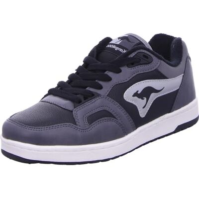 KangaROOS K-Slam Point, Zapatillas Unisex Adulto, Steel Grey Jet Black, 45 EU KangaROOS K-Slam Point, Zapatillas Unisex Adulto, Steel Grey Jet Black, 45 EU