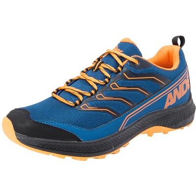 Ande Barro, Zapatillas para Carreras de montaña Unisex Adulto, Azul Naranja, 36 EU Ande Barro, Zapatillas para Carreras de montaña Unisex Adulto, Azul Naranja, 36 EU