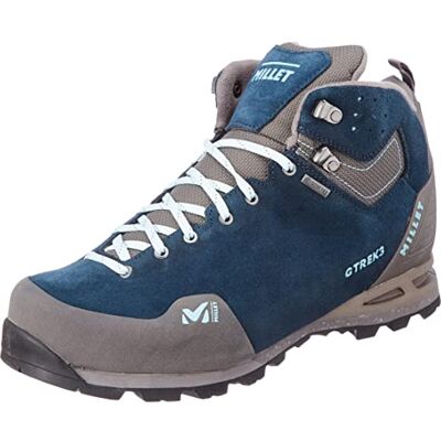 MILLET G Trek 3 GTX M- Zapatillas de Senderismo Altas Hombre Membrana de Gore-Tex y Suela Vibratoria Azul MILLET G Trek 3 GTX M- Zapatillas de Senderismo Altas Hombre Membrana de Gore-Tex y Suela Vibratoria Azul