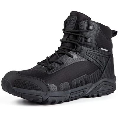 FREE SOLDIER Botas de Escalada Impermeable Tacticas Hombre Botas Militares Transpirables Botas de Seguridad Hombre Trabajo Ligeros Zapatos de Montaña Trekking() FREE SOLDIER Botas de Escalada Impermeable Tacticas Hombre Botas Militares Transpirables Botas de Seguridad Hombre Trabajo Ligeros Zapatos de Montaña Trekking()
