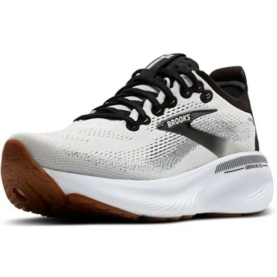 Brooks Adrenaline GTS 25 Tenis de Correr y Caminar para Hombre, Blanco/Negro/Blanco, 45 EU Brooks Adrenaline GTS 25 Tenis de Correr y Caminar para Hombre, Blanco/Negro/Blanco, 45 EU