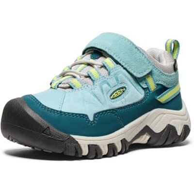 Keen TARGHEE IV LOW WP YOUTH reef waters/daiquiri green - Zapatos de senderismo para niños Keen TARGHEE IV LOW WP YOUTH reef waters/daiquiri green - Zapatos de senderismo para niños