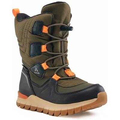 Kamik BOUNCER2 Botas de invierno para niño, verde oliva, 37 EU Kamik BOUNCER2 Botas de invierno para niño, verde oliva, 37 EU