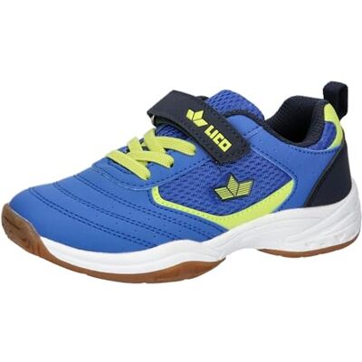 Lico Kerry VS, Zapatillas de Interior Unisex niños, Blau/Marine/Lemon, 25 EU Lico Kerry VS, Zapatillas de Interior Unisex niños, Blau/Marine/Lemon, 25 EU