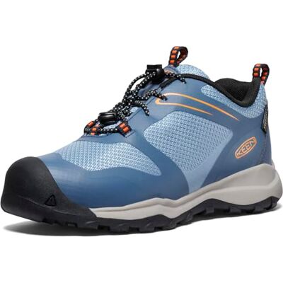 Keen WANDURO LOW WP Zapatos Juvenil Indigo/Scarlet Ibis - Zapatillas Keen WANDURO LOW WP Zapatos Juvenil Indigo/Scarlet Ibis - Zapatillas