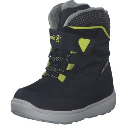 Kamik Zapatillas de invierno para niño STANCE2, Navy Yellow Nay, 29 EU Kamik Zapatillas de invierno para niño STANCE2, Navy Yellow Nay, 29 EU