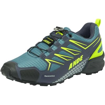Ande Fast EVO, Zapatillas para Carreras de montaña Unisex Adulto, Antracita Lima, 41 EU Ande Fast EVO, Zapatillas para Carreras de montaña Unisex Adulto, Antracita Lima, 41 EU