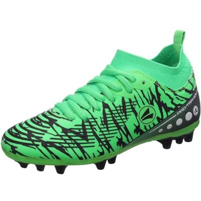 JAKO J-SFG Take Sock, Botas de fútbol Unisex niños, Neon Green Jet Black, 30 EU JAKO J-SFG Take Sock, Botas de fútbol Unisex niños, Neon Green Jet Black, 30 EU