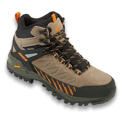 Ande Sniper High WP, Bota DE Trekking Unisex Adulto, Marrón Naranja, 46 EU Ande Sniper High WP, Bota DE Trekking Unisex Adulto, Marrón Naranja, 46 EU