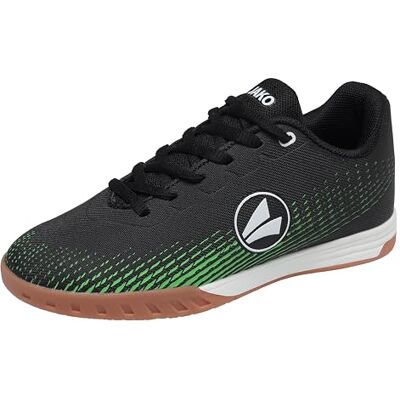 JAKO Zapatillas Deportivas Unisex para niños J-SI SkillHallenturnschuh, Neon Green Jet Black, 29 EU JAKO Zapatillas Deportivas Unisex para niños J-SI SkillHallenturnschuh, Neon Green Jet Black, 29 EU