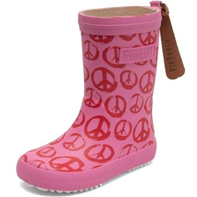 Bisgaard Fashion Barco de lluvia Unisex niños, peace on earth pinky, 23 EU Bisgaard Fashion Barco de lluvia Unisex niños, peace on earth pinky, 23 EU