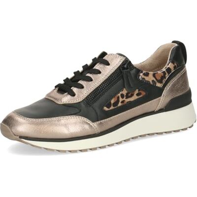 CAPRICE Zapatillas para Mujer , Color Topo/Negro, 37 EU, Gris Pardo, 37 EU CAPRICE Zapatillas para Mujer , Color Topo/Negro, 37 EU, Gris Pardo, 37 EU