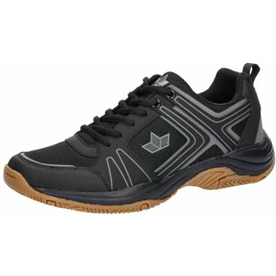 Lico Clarity Indoor, Zapatillas de Gimnasia Unisex Adulto, Negro y Gris, 49 EU Lico Clarity Indoor, Zapatillas de Gimnasia Unisex Adulto, Negro y Gris, 49 EU